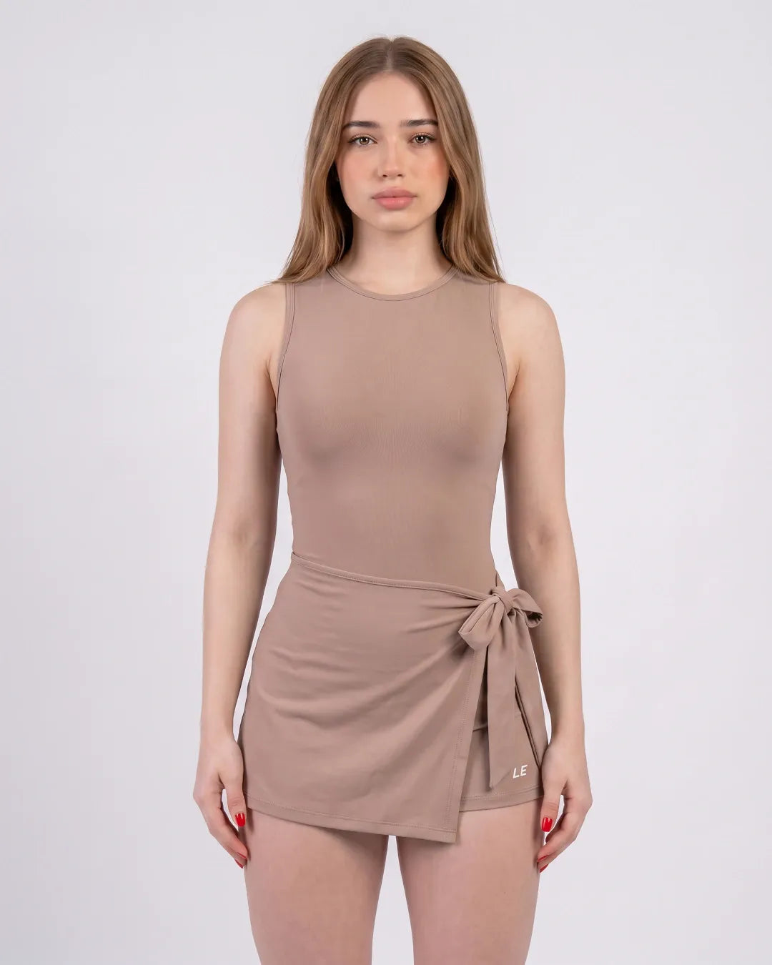 VESTIDO ENTERIZO ESSENTIALS SIN MANGAS T.T | LUSIAN