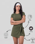 ENTERIZO VESTIDO ESSENTIALS CON MANGAS | LUSIAN REF.1169